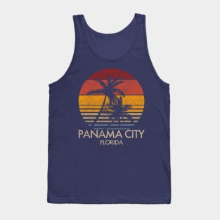 Panama City Beach Florida Graphic Vintage Tank Top